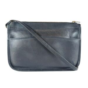 Vintage Michael Green Leather Bag Clutch